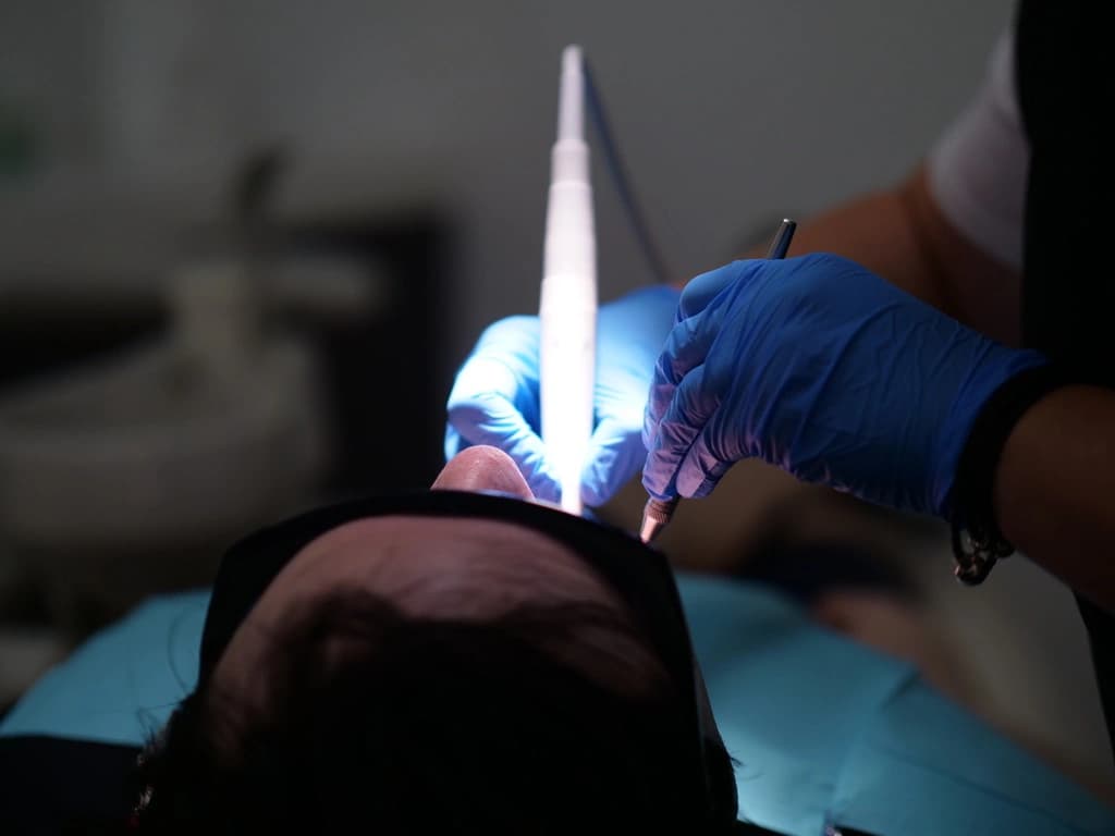 Composite dental bonding consultation at Tribeca Dental Studio in New York City