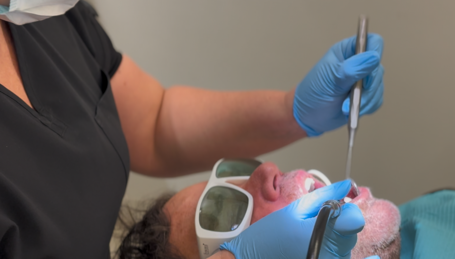 Cleaning at Tribeca Dental Studio