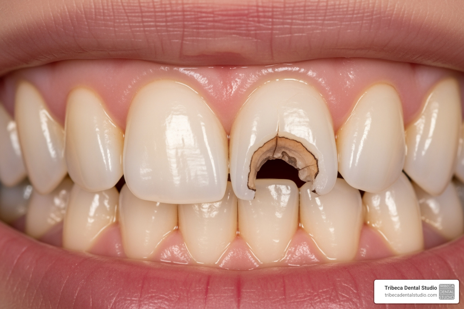 get chipped tooth fixed